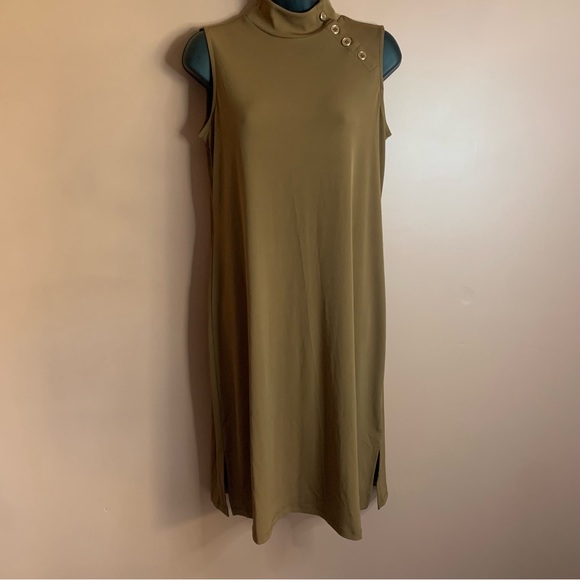 NWOT Liquid Knit Mock Neck Dress - Picture 6 of 10